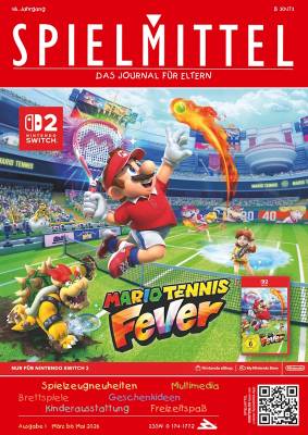 Auf dem Titel sehen Sie Mario Tennis Fever von Nintendo