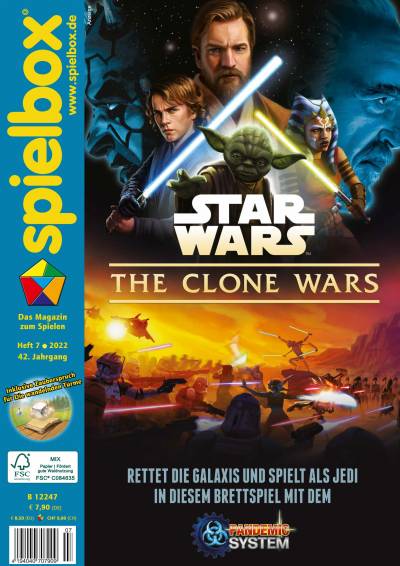 The Game Star Wars- The Clone Wars with Pandemic-System